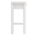 Madrid Bedside Table with 1 Drawer in White - image 4
