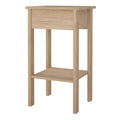 Madrid Bedside Table with 1 Drawers in Jackson Hickory Oak - image 5