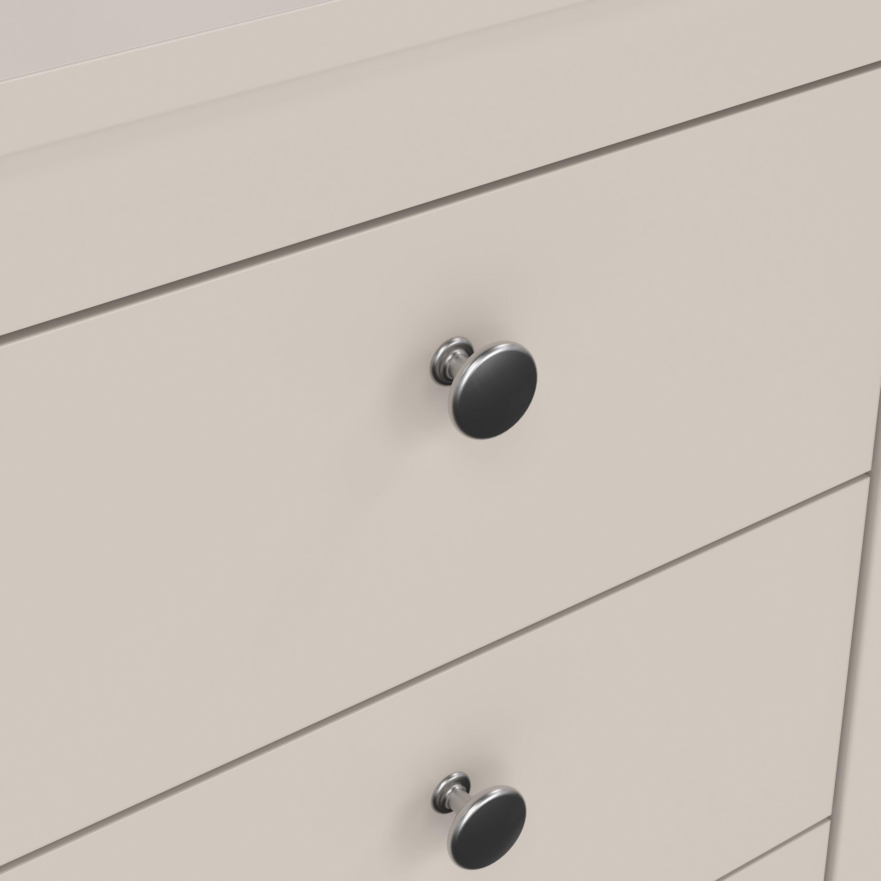 Madrid Bedside Table 3 Drawers in Cashmere - image 7