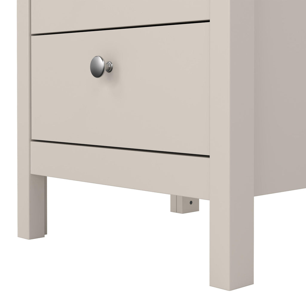 Madrid Bedside Table 3 Drawers in Cashmere - image 8