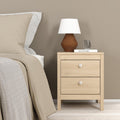 Madrid Package - Bedside Table 2 Drawers + Chest 5 Drawers + 3 Door Wardrobe in Jackson Hickory Oak - image 4
