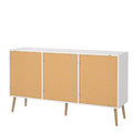 Cumbria Sideboard 2 Doors + 3 Drawers White - image 4