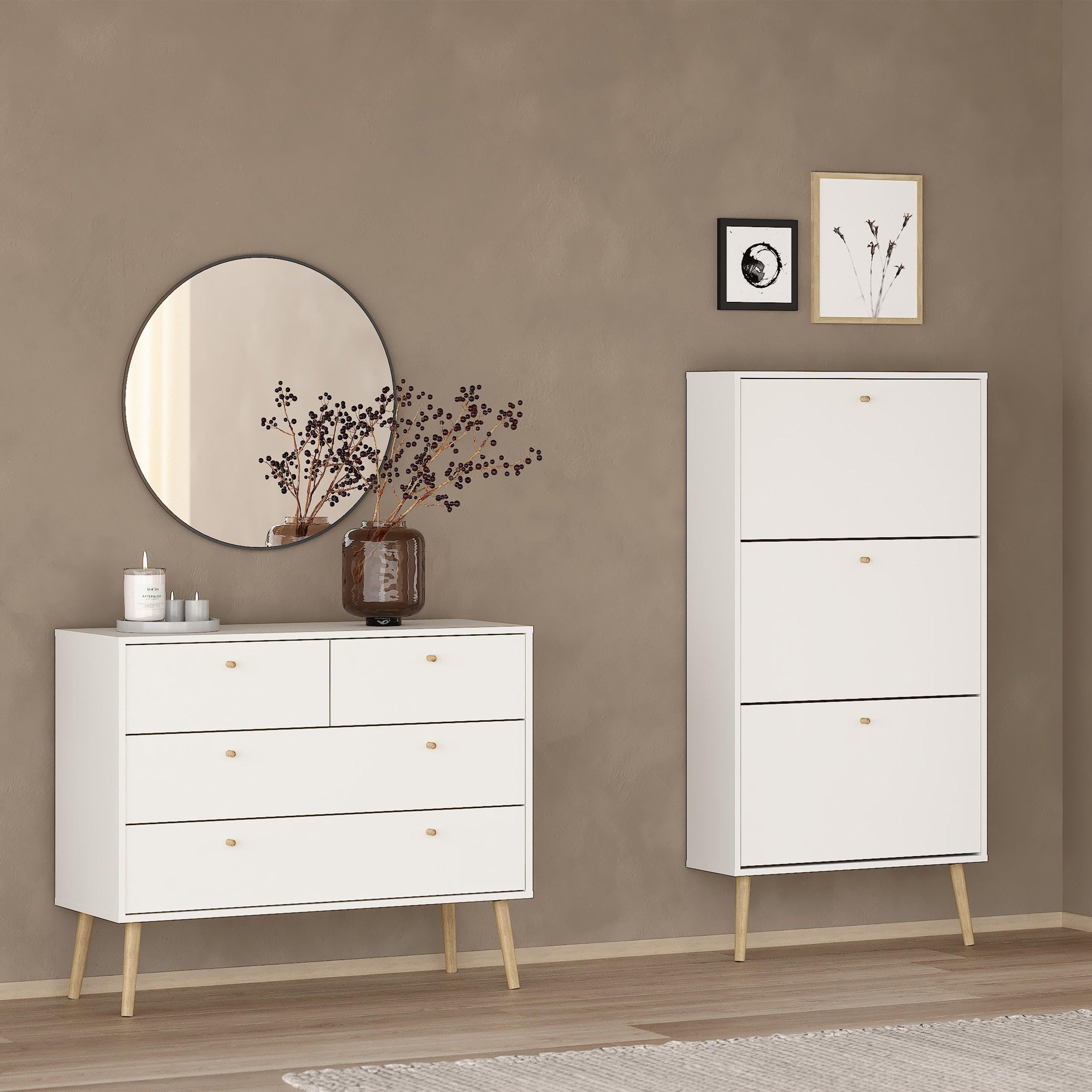 Cumbria Chest 2 + 2 Drawers White - image 7