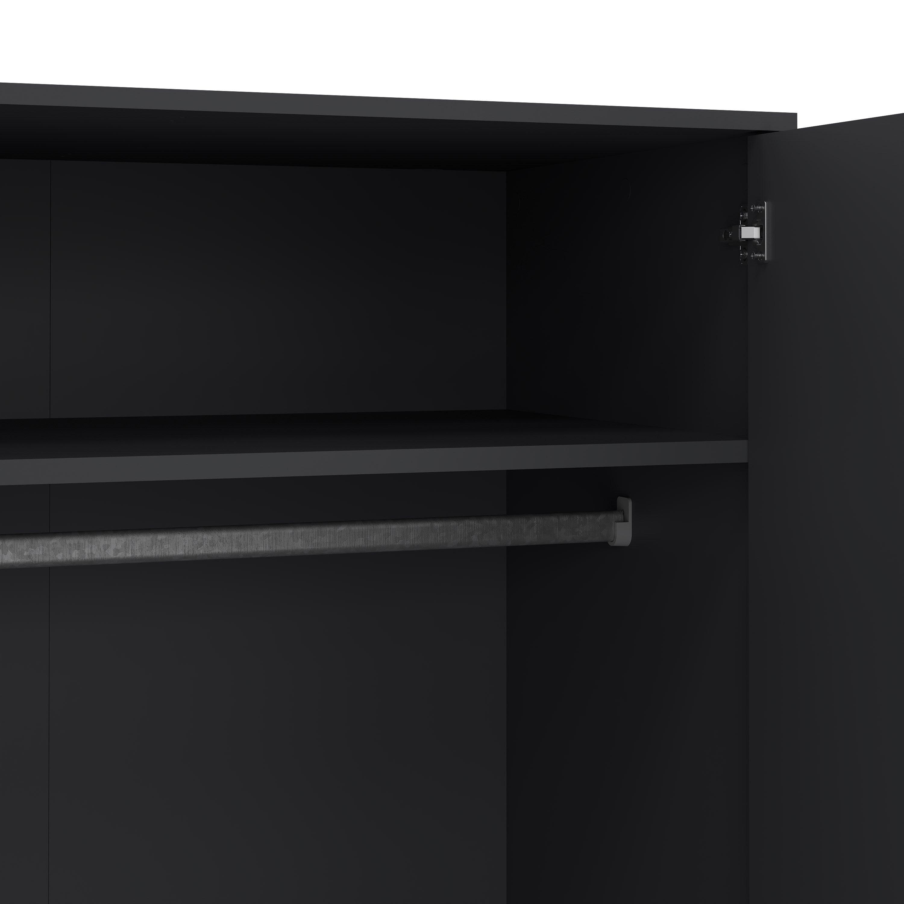 Cumbria Wardrobe with 2 Doors + 2 Drawers Dark Grey - image 11