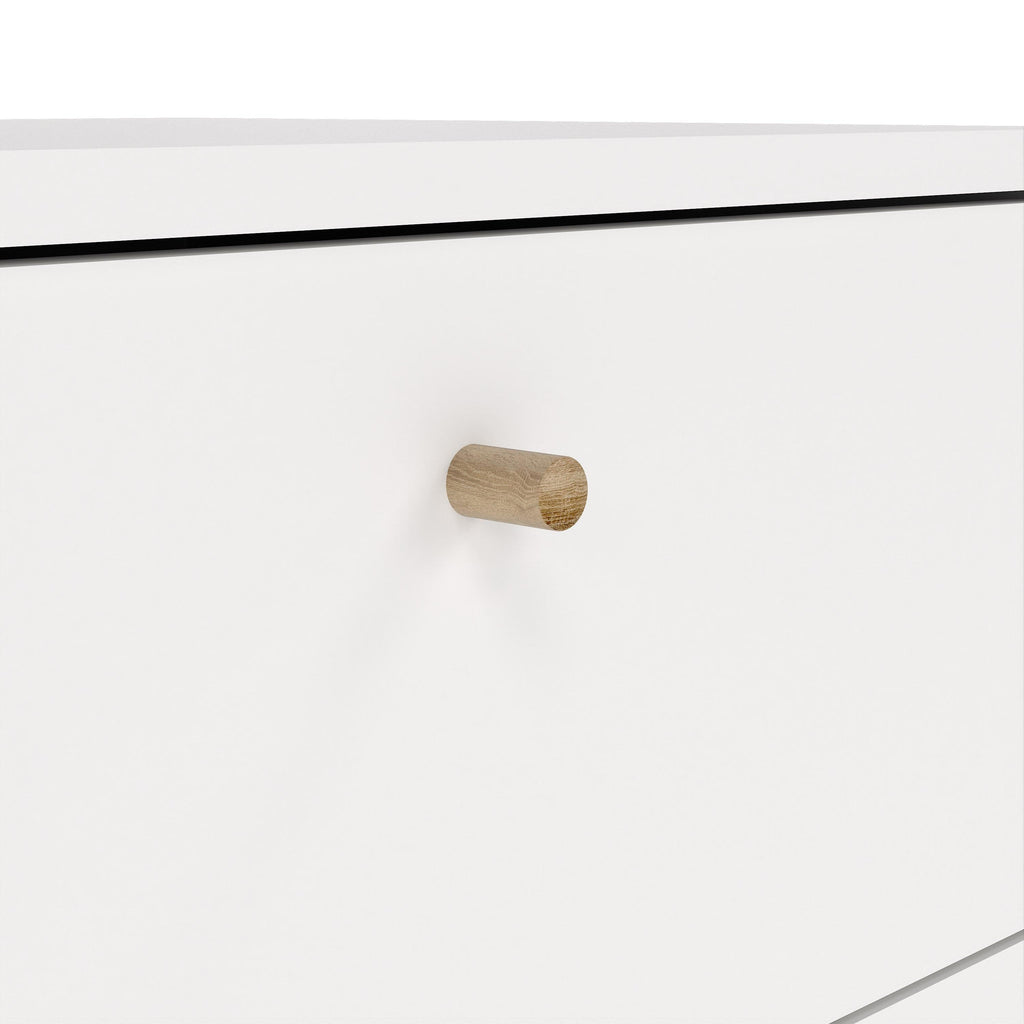 Cumbria Chest 5 Drawers White - image 8