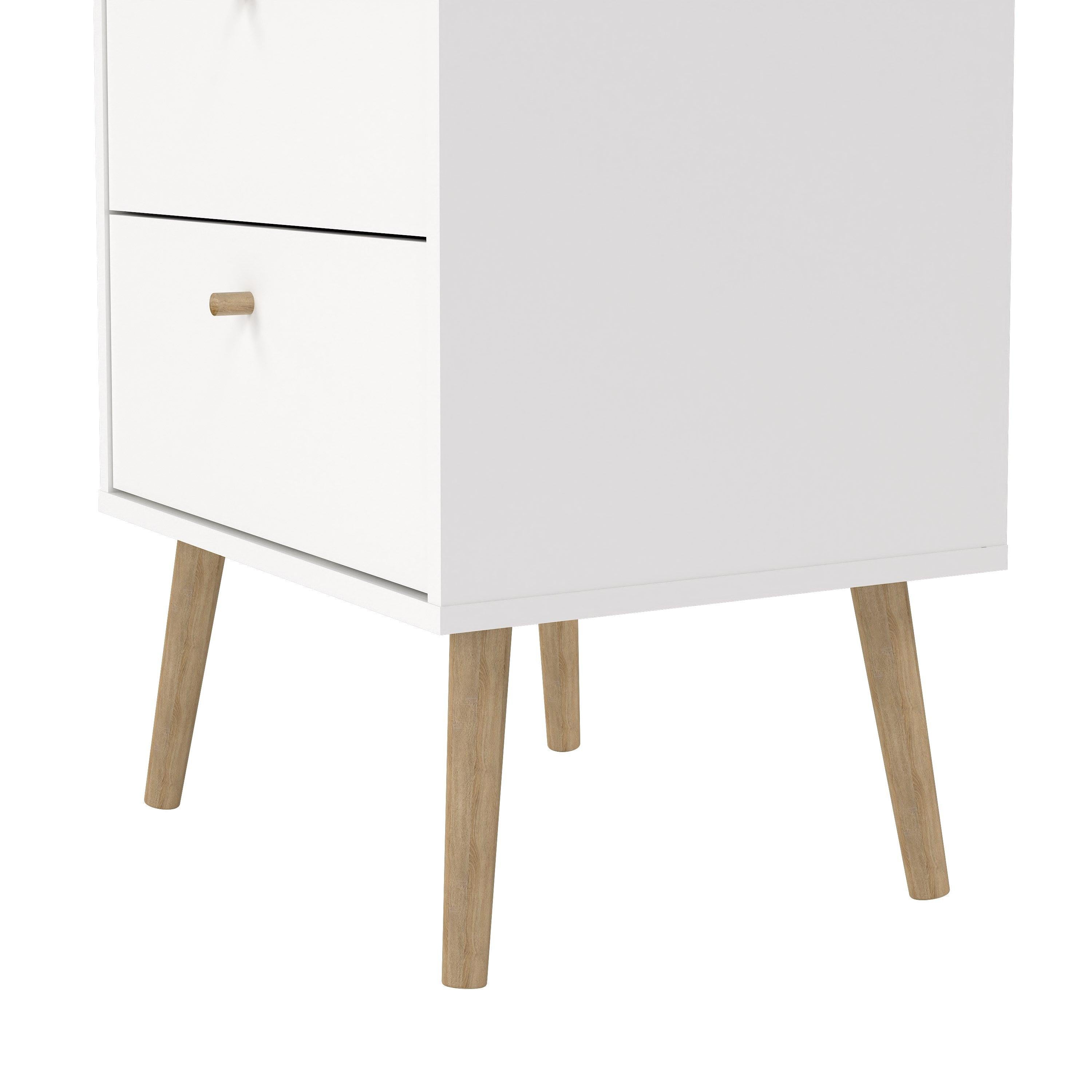Cumbria Chest 5 Drawers White - image 9