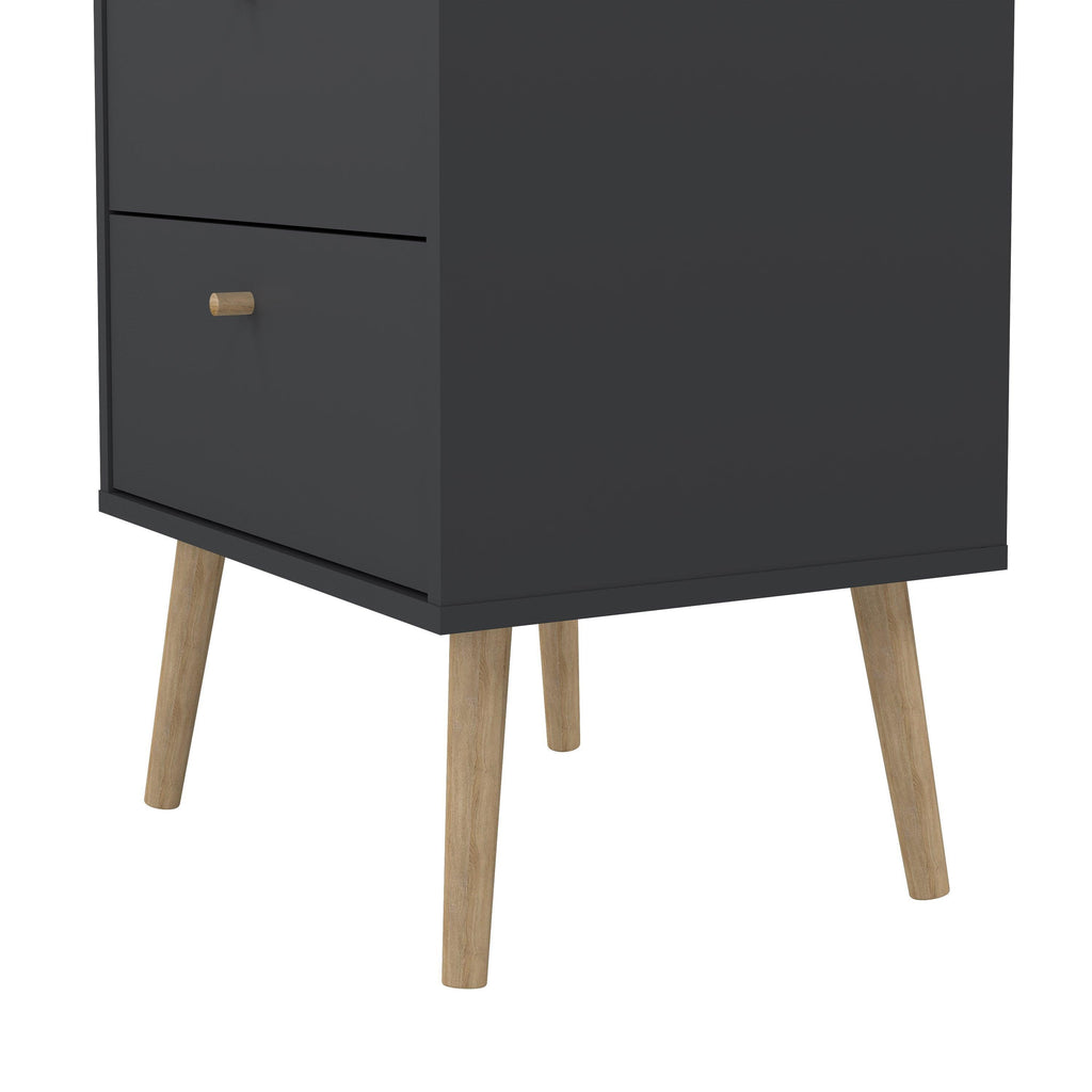 Cumbria Chest 5 Drawers Dark Grey - image 9