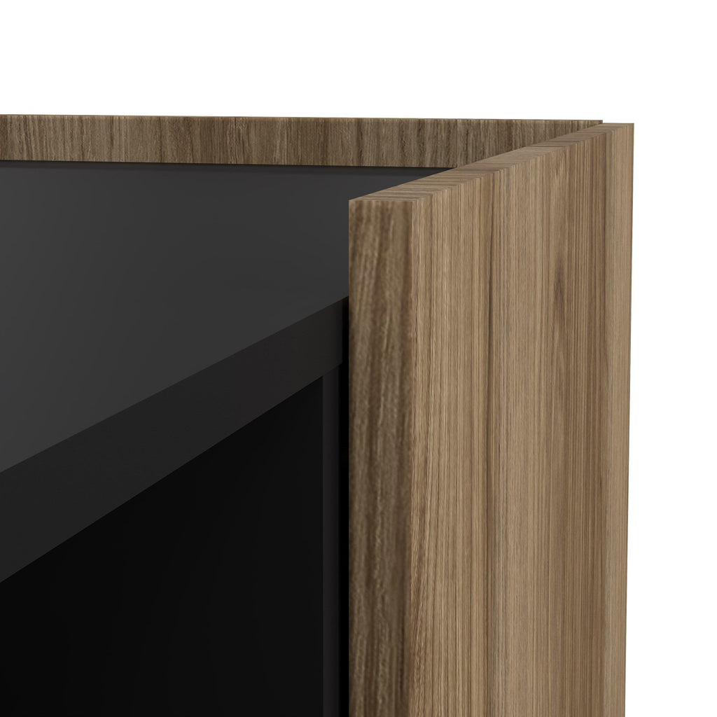 Kendall TV-Unit with 2 Doors + 1 Drawer Oak and Black - image 6