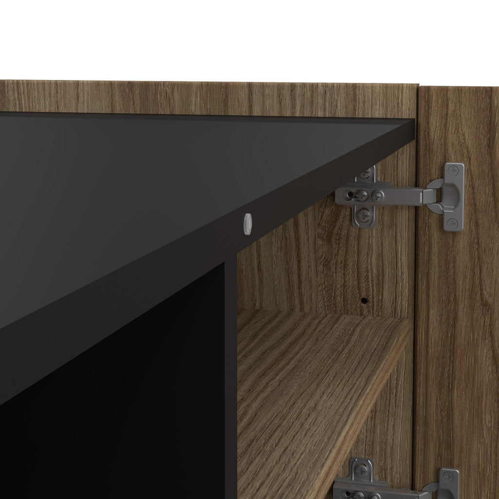 Kendall TV-Unit with 2 Doors + 1 Drawer Oak and Black - image 7