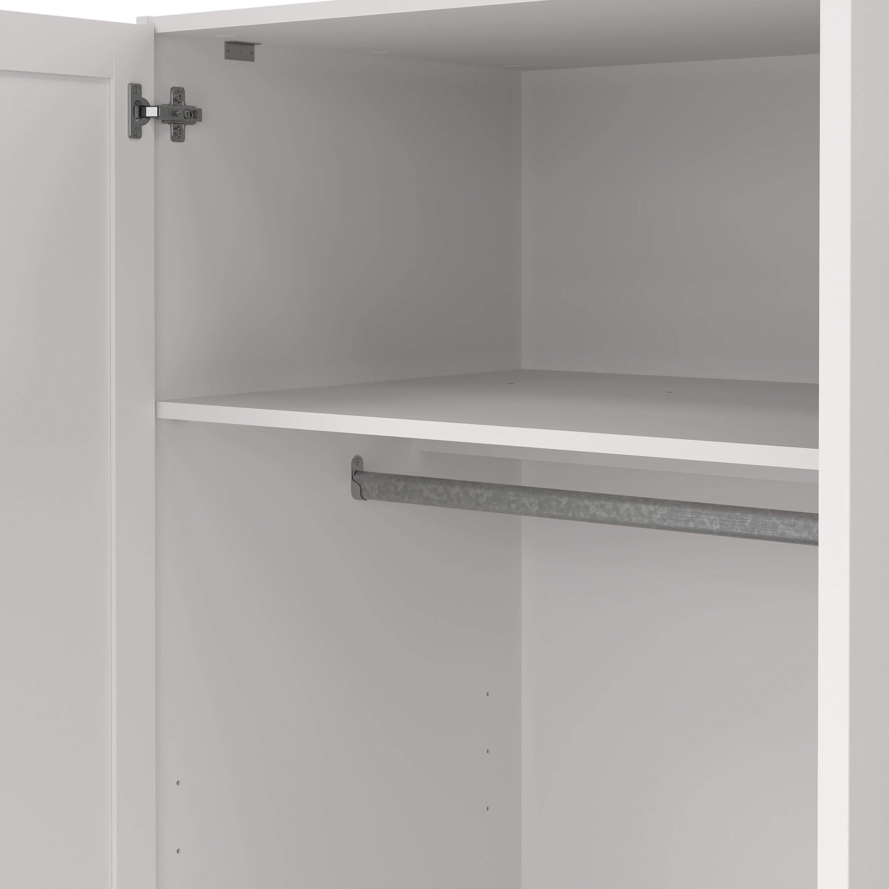 Brande Wardrobe with 3 Frame Doors in White - image 10