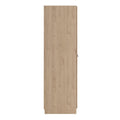Brande Wardrobe with 3 Frame Doors in Jackson Hickory Oak - image 4