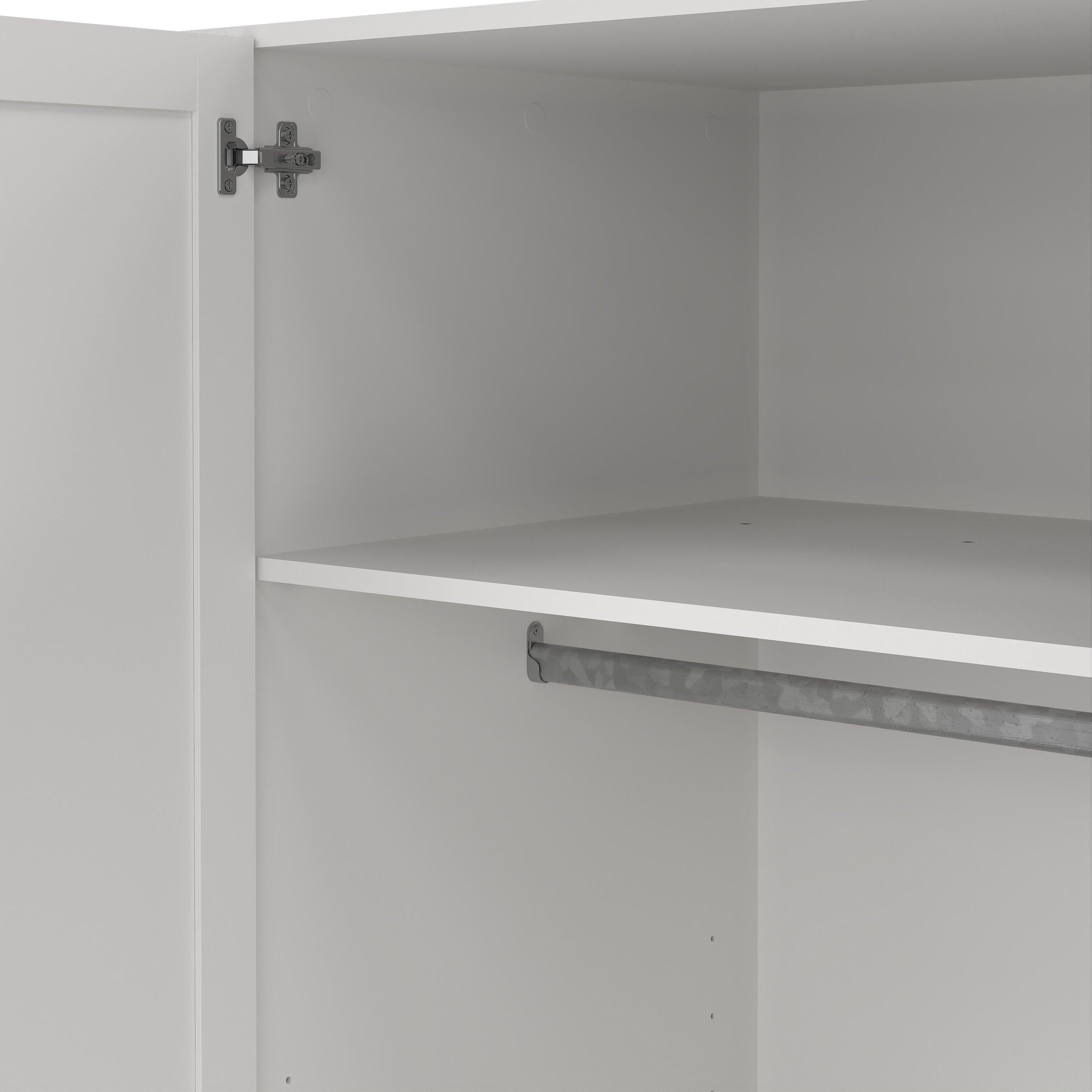 Brande Wardrobe with 4 Frame Doors in White - image 10