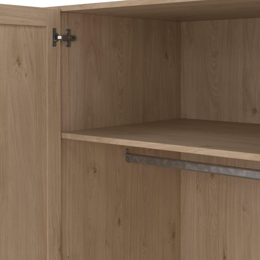 Brande Wardrobe with 4 Frame Doors in Jackson Hickory Oak - image 11