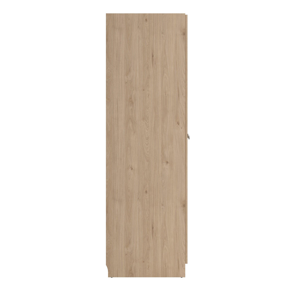 Brande Wardrobe with 4 Frame Doors in Jackson Hickory Oak - image 4