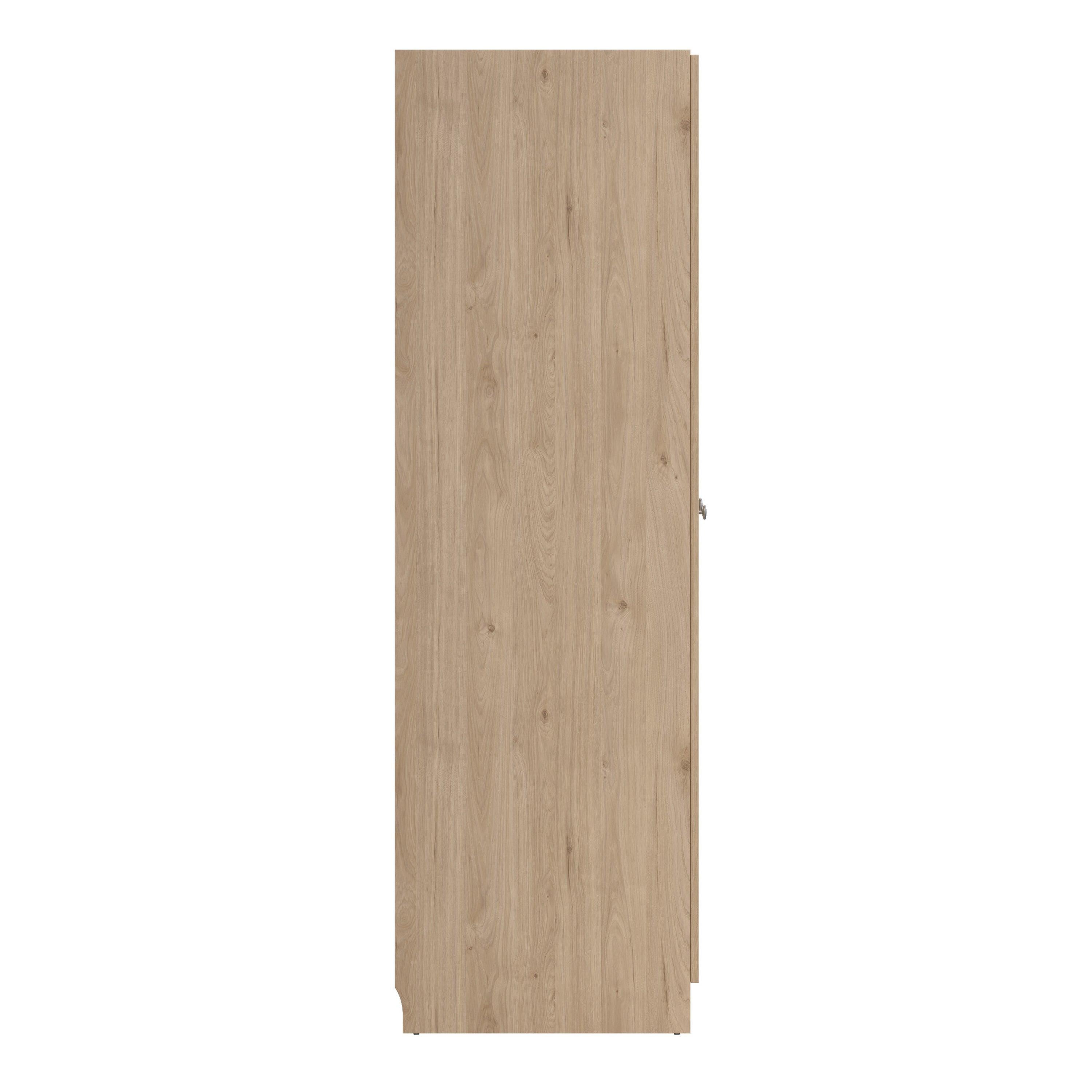 Brande Wardrobe with 4 Frame Doors in Jackson Hickory Oak - image 4