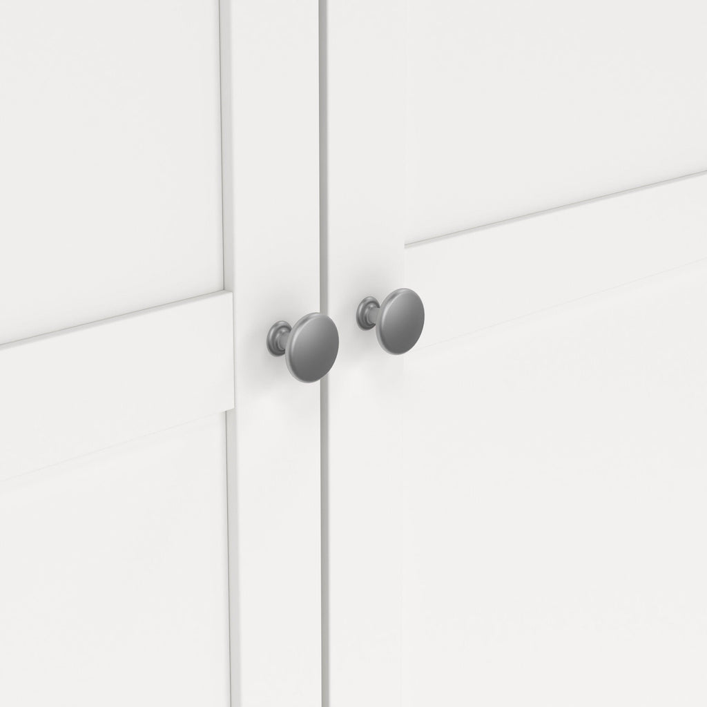 Brande Wardrobe with 2 Frame Doors in White - image 11