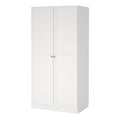 Brande Wardrobe with 2 Frame Doors in White - image 3