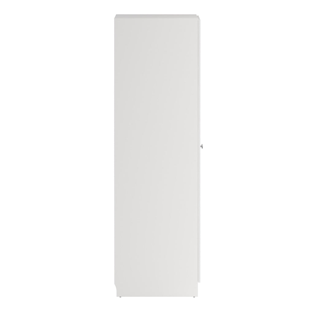Brande Wardrobe with 2 Frame Doors in White - image 4