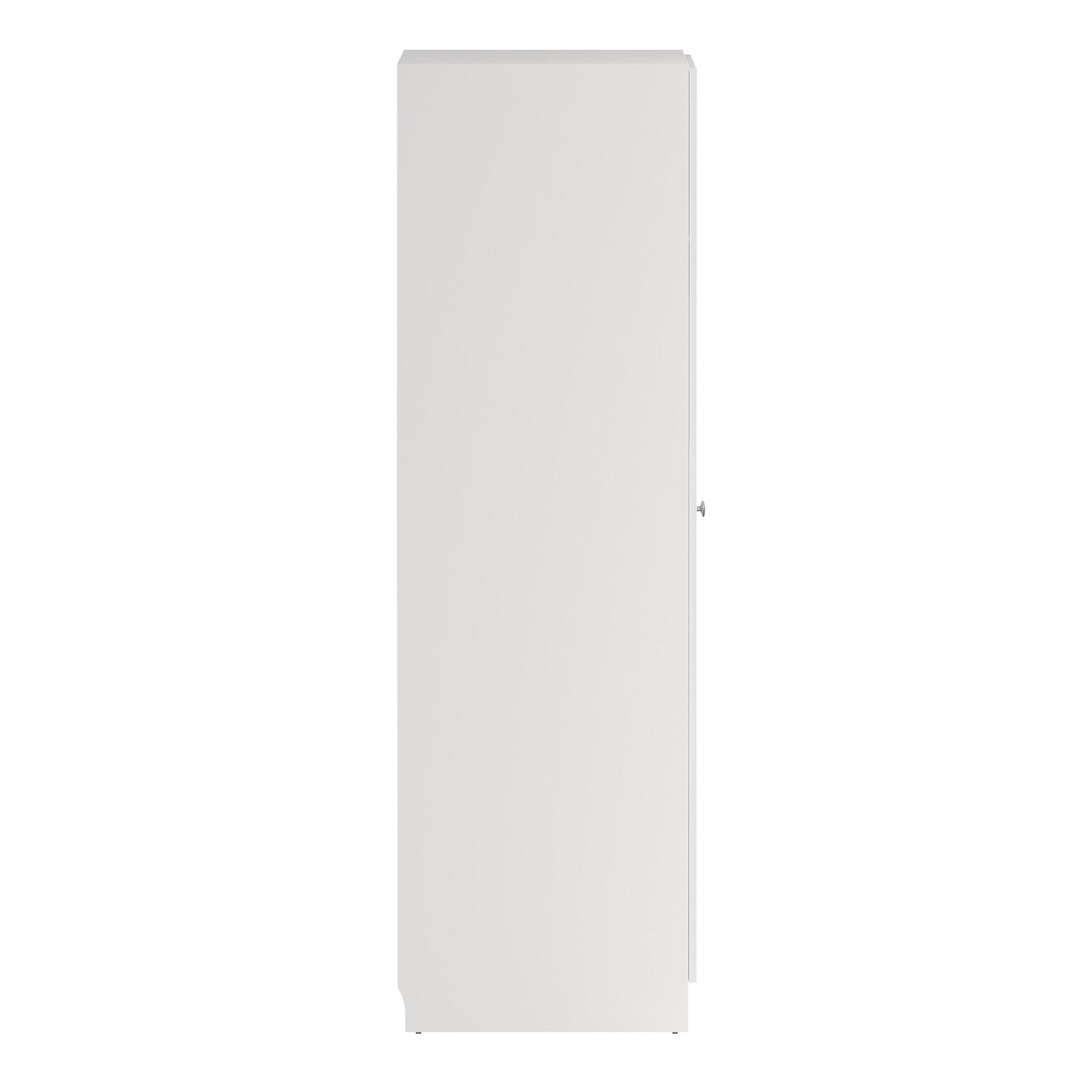 Brande Wardrobe with 2 Frame Doors in White - image 4