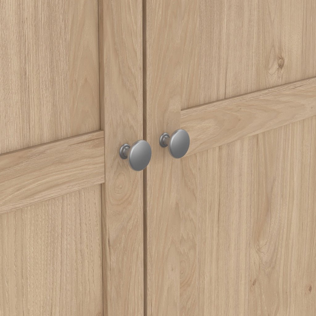 Brande Wardrobe with 2 Frame Doors in Jackson Hickory - image 11