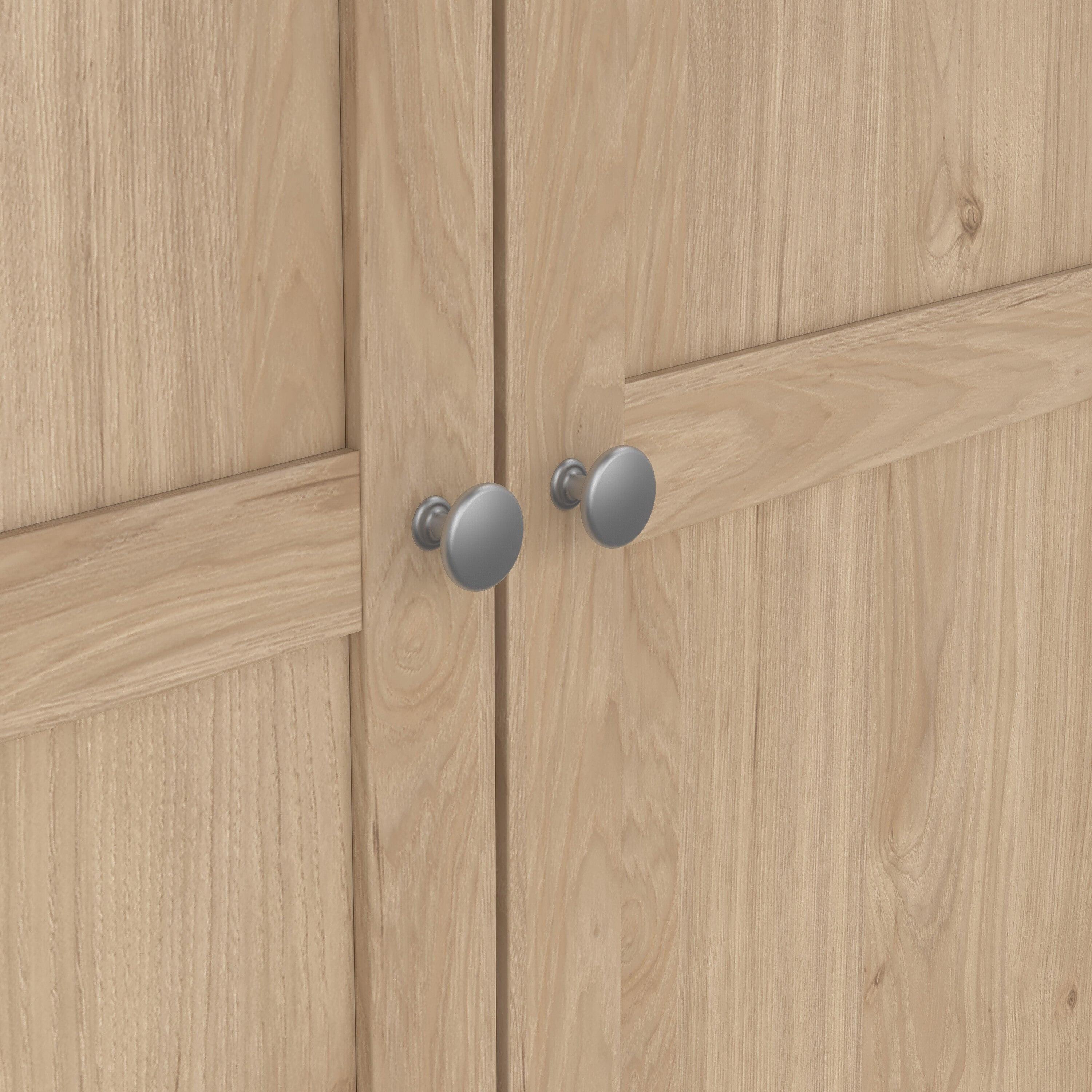 Brande Wardrobe with 2 Frame Doors in Jackson Hickory - image 11