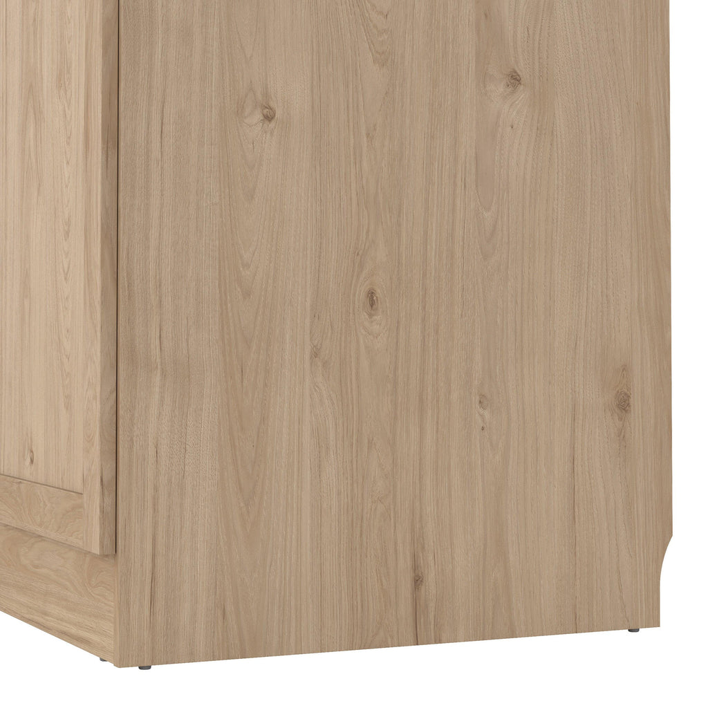Brande Wardrobe with 2 Frame Doors in Jackson Hickory - image 12