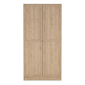 Brande Wardrobe with 2 Frame Doors in Jackson Hickory - image 2