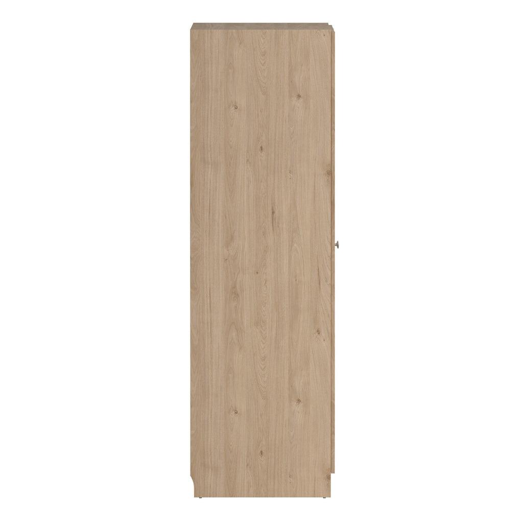 Brande Wardrobe with 2 Frame Doors in Jackson Hickory - image 4