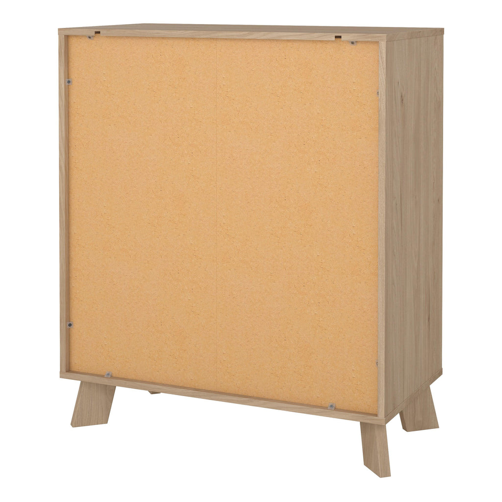 Ikast Chest 3 Drawers in Jackson Hickory and White - image 4