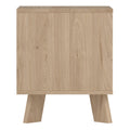 Ikast Nightstand 1 Drawer in Jackson Hickory and White - image 4