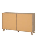 Ikast 6 Drawers Double Dresser in Jackson Hickory and White - image 5