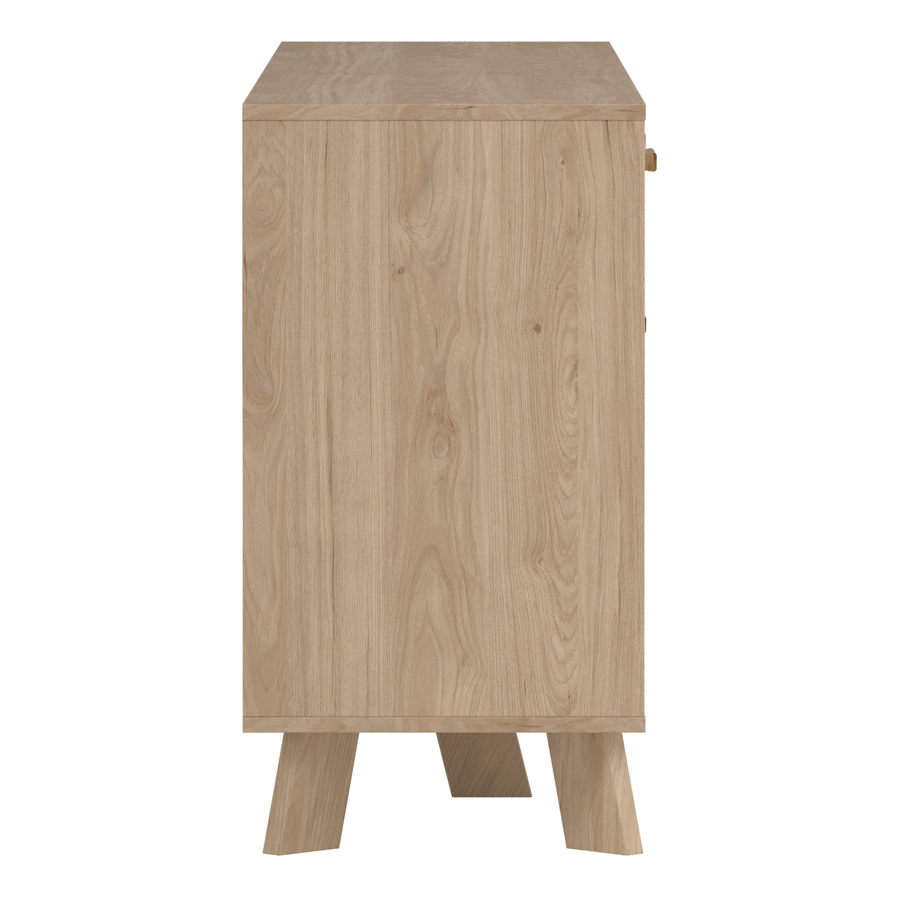 Ikast Sideboard 4 Doors + 1 Drawer in Jackson Hickory and White - image 4