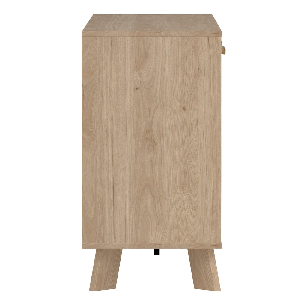 Ikast Sideboard 2 Doors + 3 Drawers in Jackson Hickory and White - image 4