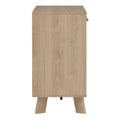 Ikast Sideboard 2 Doors + 3 Drawers in Jackson Hickory and White - image 4