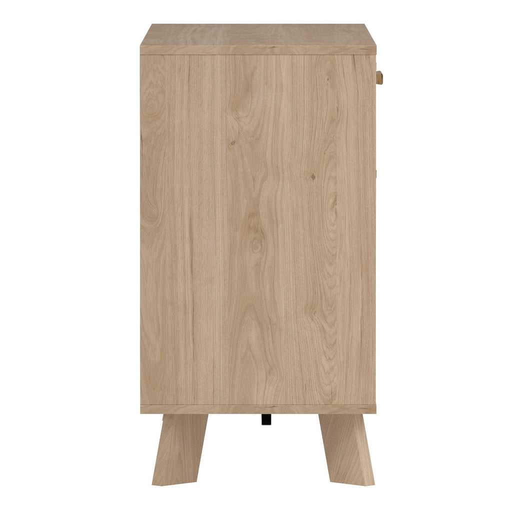 Ikast Sideboard 2 Doors + 1 Drawer in Jackson Hickory and White - image 4