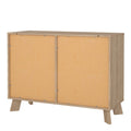 Ikast Sideboard 2 Doors + 1 Drawer in Jackson Hickory and White - image 5