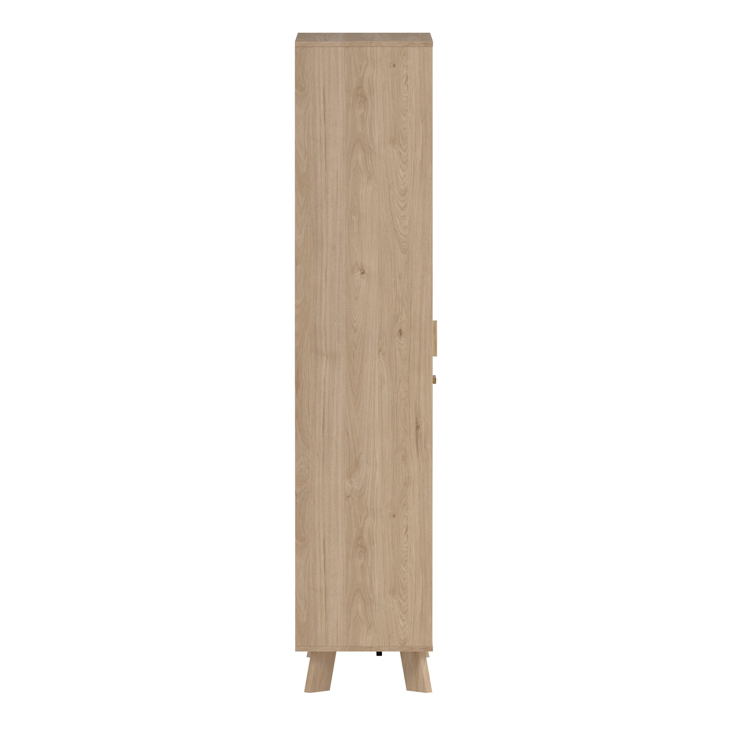 Ikast China Cabinet 2 Doors in Jackson Hickory and White - image 4