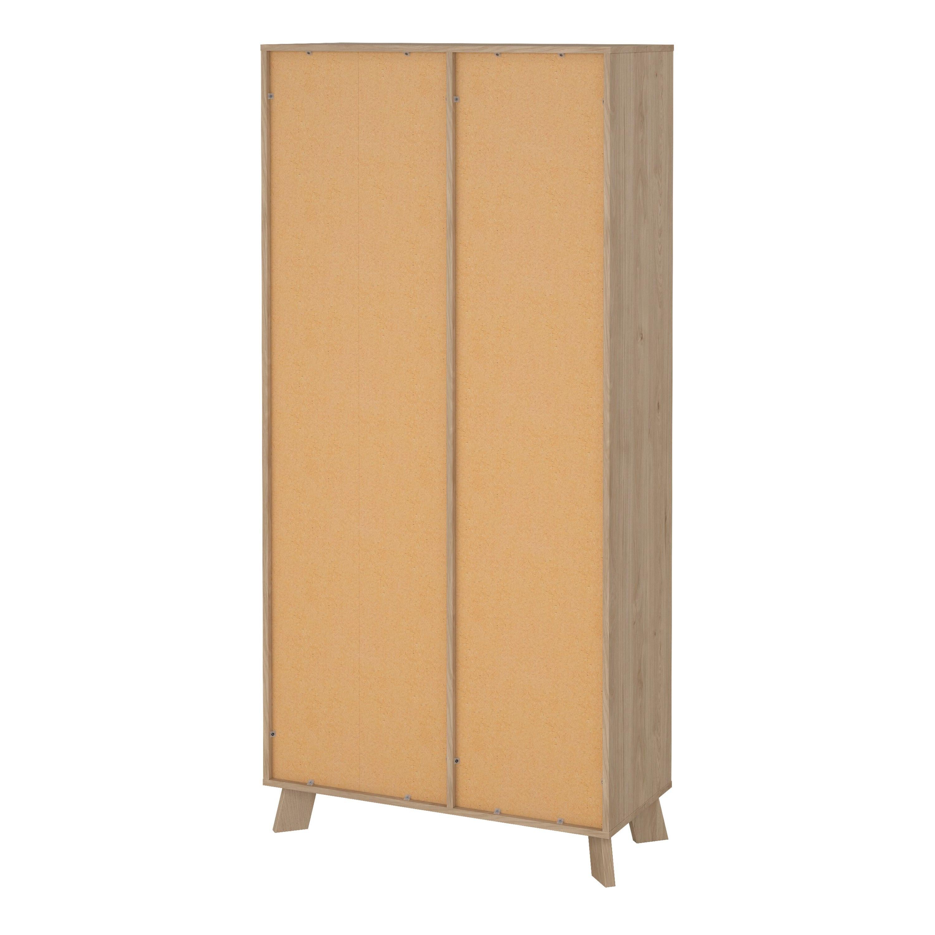 Ikast China Cabinet 2 Doors in Jackson Hickory and White - image 5