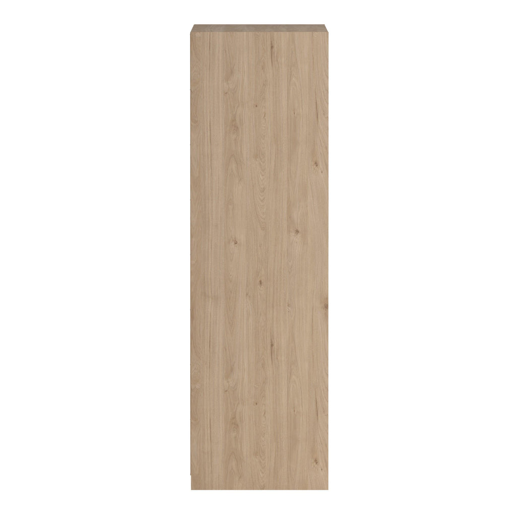 Line Wardrobe with 2 Sliding Doors 1 Small Door and 2 Drawers in Jackson Hickory Oak - image 4