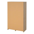 Line Wardrobe with 2 Sliding Doors 1 Small Door and 2 Drawers in Jackson Hickory Oak - image 5