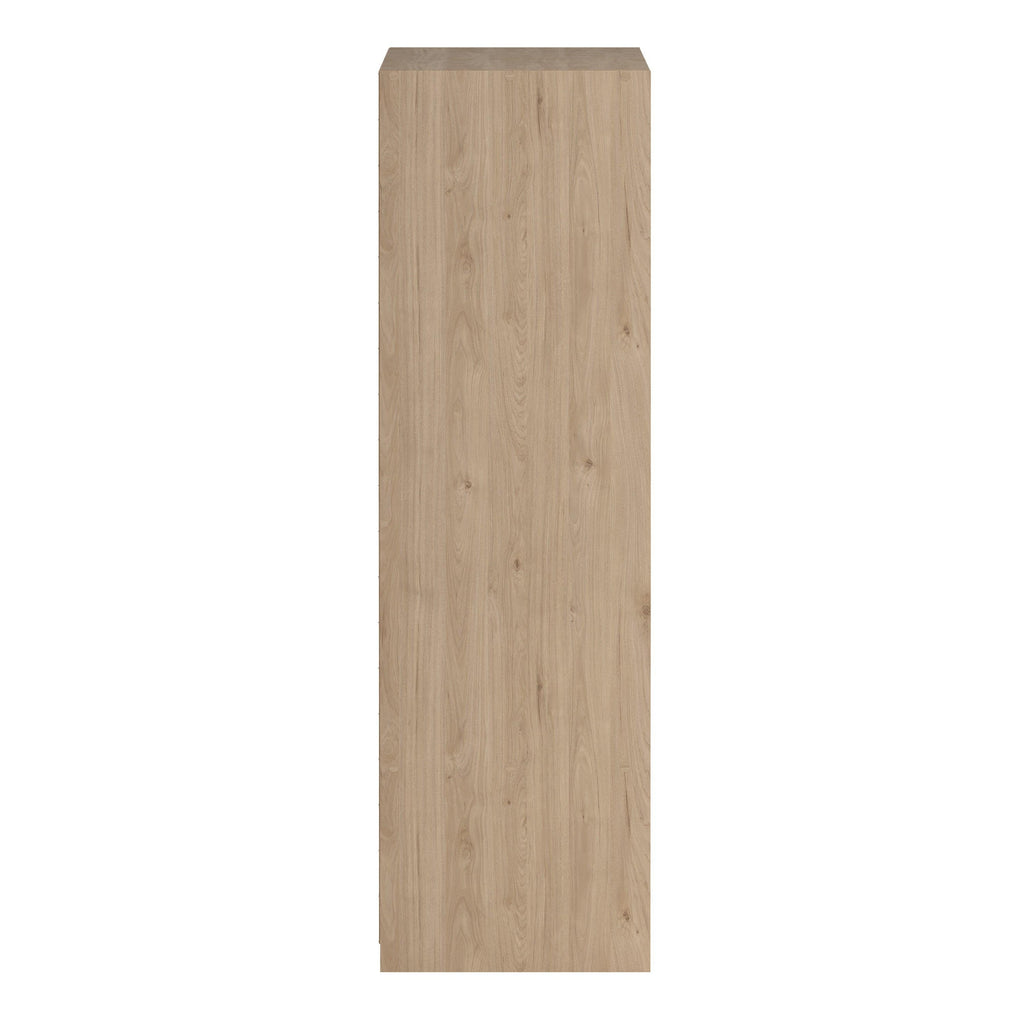 Line Wardrobe with 2 Sliding Doors 1 Sliding Door with Mirror in Jackson Hickory Oak - image 4