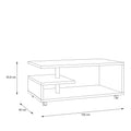 Bailey Coffee Table in Antique Oak - image 5