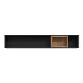 High Rock Wall Shelf in Matt Black/Riviera Oak - image 2