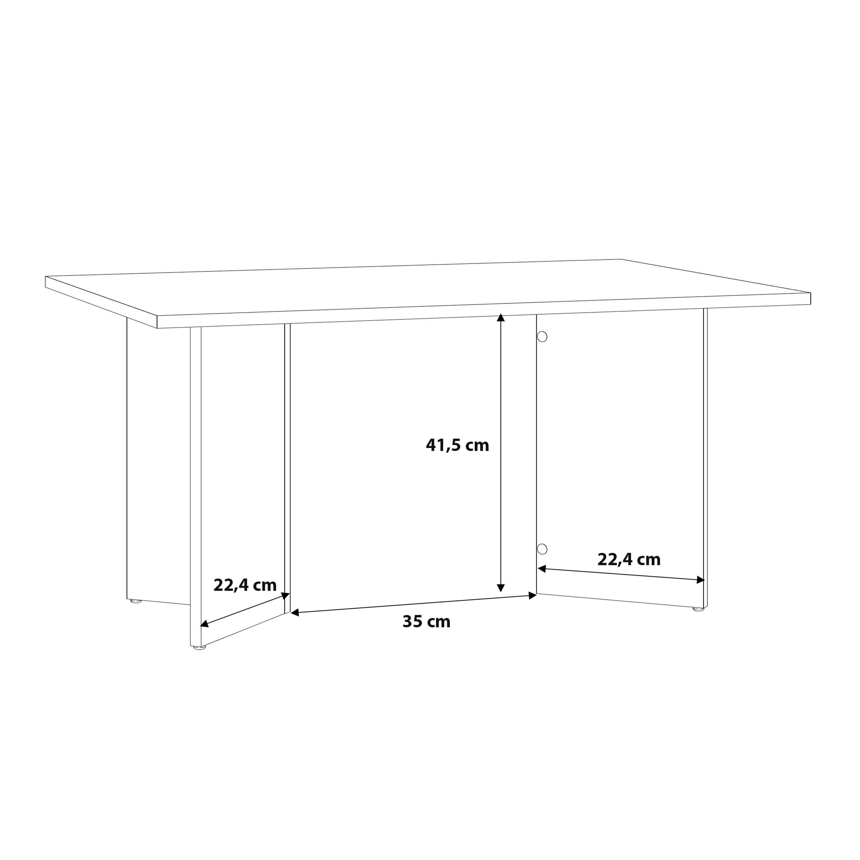 Karon Coffee Table in Sonoma Oak - image 5