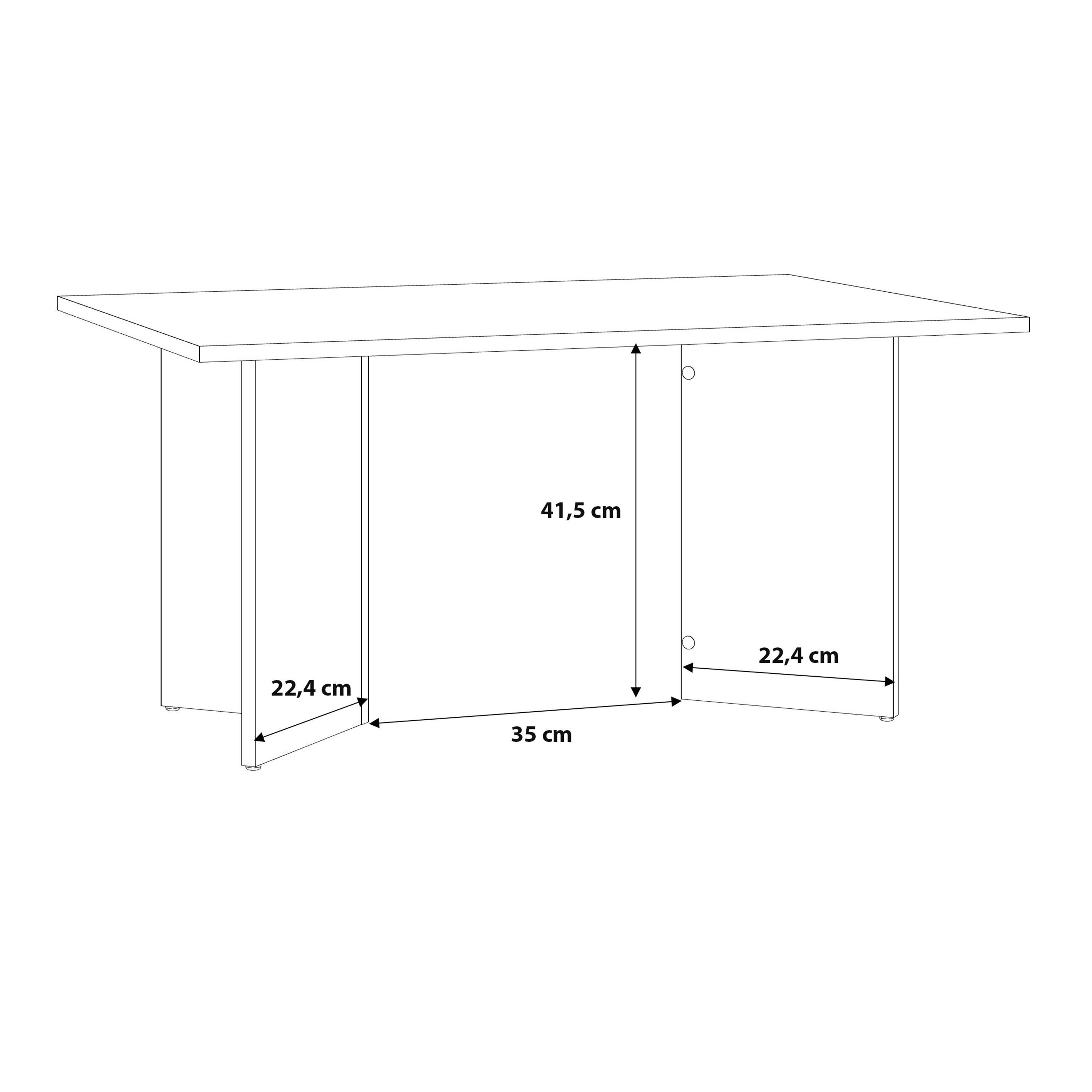 Karon Coffee Table in Sonoma Oak - image 6