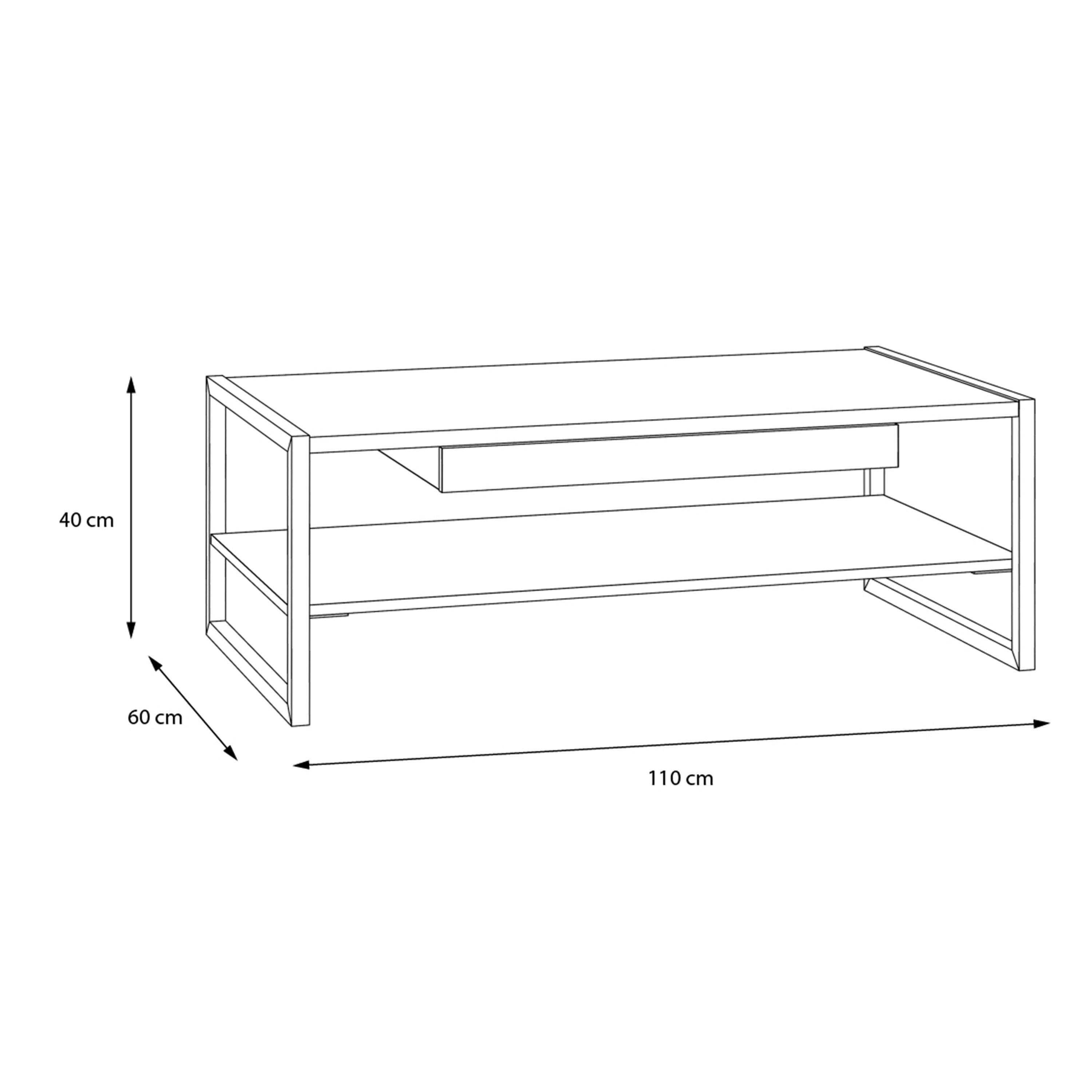 High Rock Coffee Table in Riviera Oak - image 9