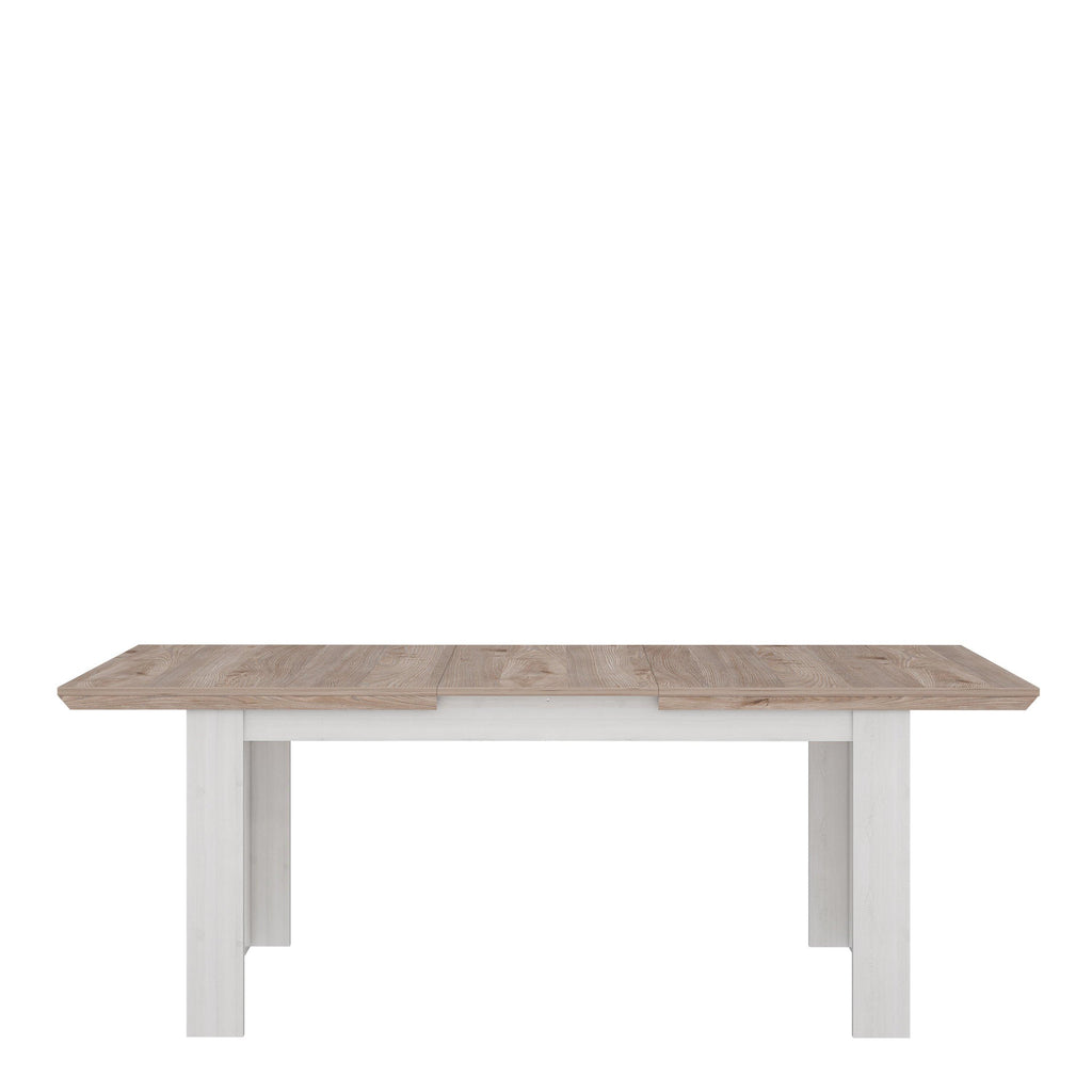 Illopa Extending Dining Table 160-207cm in Oak Nelson/Snowy Oak - image 2