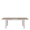 Illopa Extending Dining Table 160-207cm in Oak Nelson/Snowy Oak - image 2