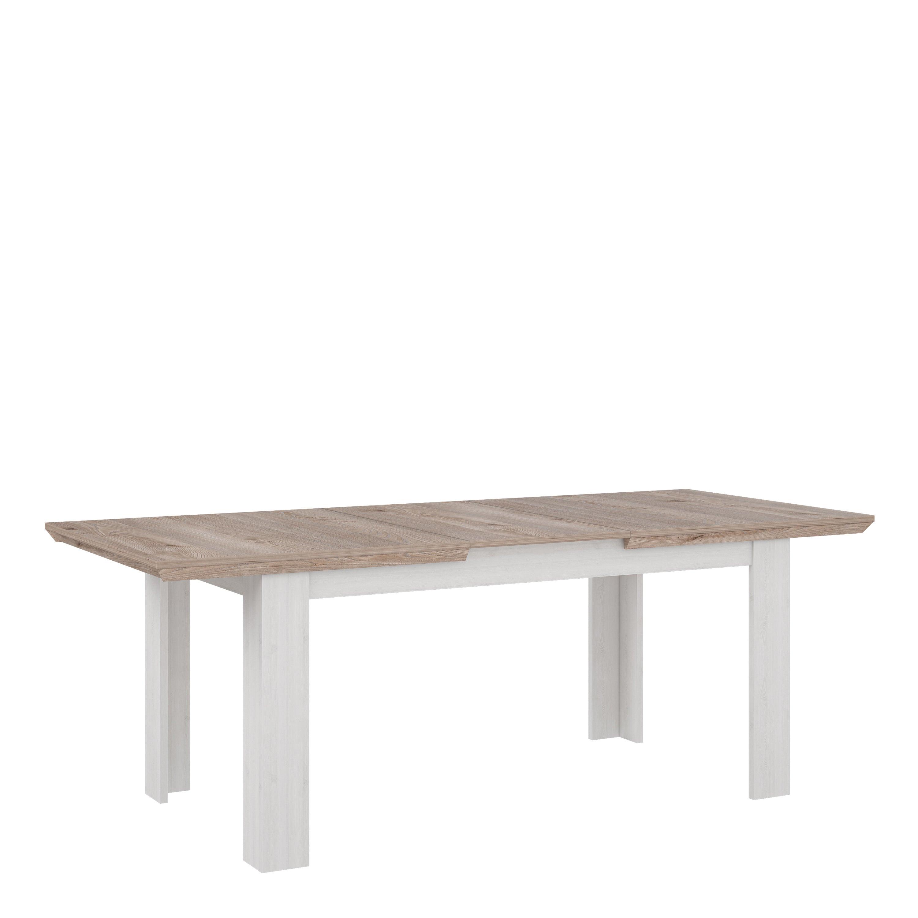 Illopa Extending Dining Table 160-207cm in Oak Nelson/Snowy Oak - image 3