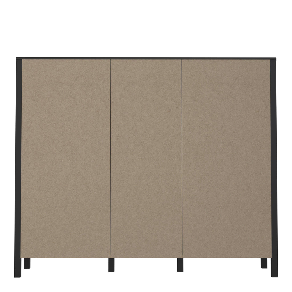 High Rock Shelf Unit in Matt Black/Riviera Oak - image 6